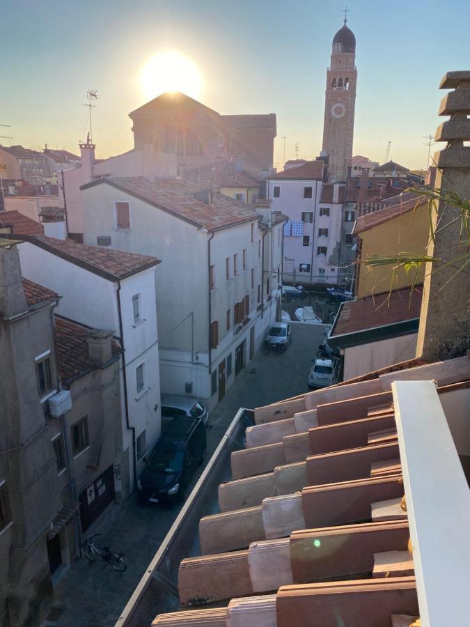 Laguna Blu Camera Tramonto Con Terrazza Panoramica In Comune Chioggia Eksteriør billede